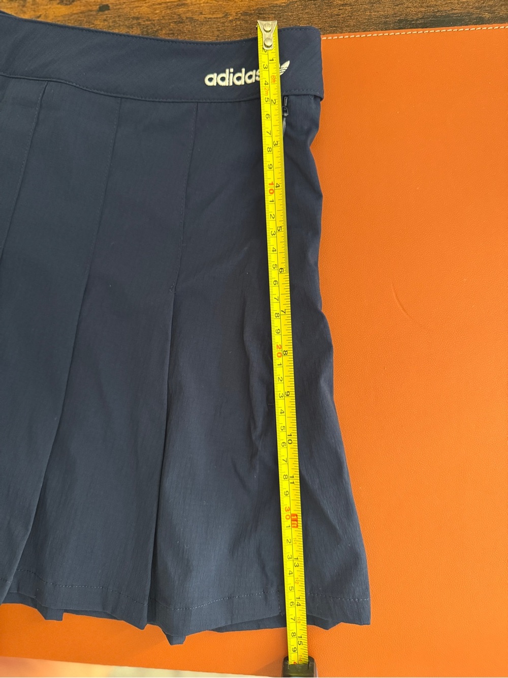 Navy Pleated Sport Skirt US 10 - Picture 6 of 7